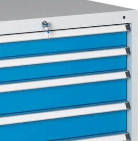 Szafka warsztatowa G345, 6 szuflad, szerokość 723 mm