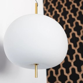 Lampa sufitowa z trzema kloszami i oświetleniem LED Apple 3