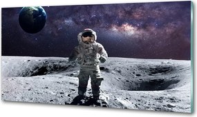 Panel dekor szkło Astronauta