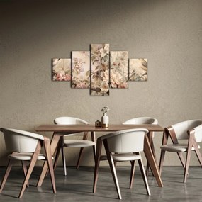 Obraz - Obraz ptaka w stylu vintage (125x70 cm)
