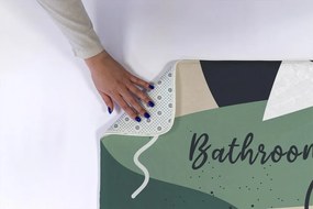 Dywanik antypoślizgowy do łazienki Dywanik antypoślizgowy do łazienki Geometryczny Wzór