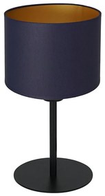 Lampa stołowa ARDEN 1xE27/60W/230V śr. 18 cm fioletowy/złoty