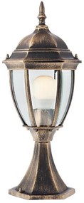 Redo 9606 - Lampa zewnętrzna SEVILLA 1xE27/42W/230V IP44 złota/patyna