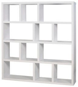 Biały regał 150x159 cm Berlin – TemaHome