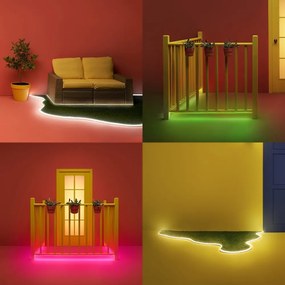 Inteligentna zewnętrzna taśma świetlna LED 24 W – WiZ