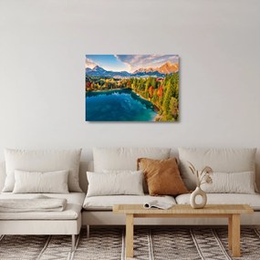 Obraz na szkle - Jezioro Urisee, Austria (70x50 cm)