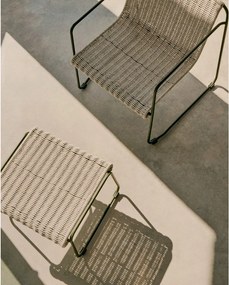 Szarozielony podnóżek ogrodowy Maurina – Kave Home