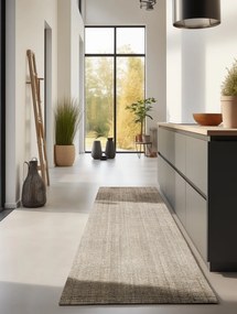 Dywan naturalny jutowy ręcznie tkany Boucle kremowy 80 cm x 150 cm