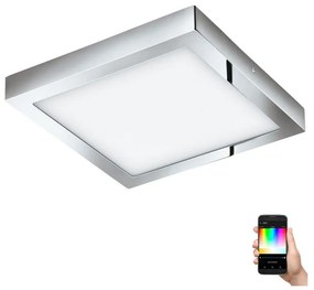 Eglo 98561 - LED RGB Plafon ściemnialny FUEVA-C LED/21W/230V Bluetooth