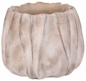 Betonowa donica na kwiaty S1, szara, 18 x 15 cm, 18 cm