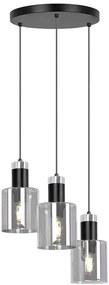 Elegancka szklana lampa wisząca nad stół - A470 E9-B80