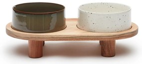 Ceramiczne miski dla psa zestaw 2 szt. Dumbi – Kave Home