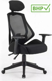 Ergonomiczne krzesło biurowe Q-406M Signal, zgodne z normą BHP