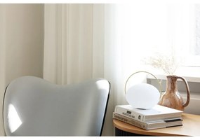 Biała lampa stołowa LED ze ściemniaczem (wysokość 19 cm) Orbit – UMAGE