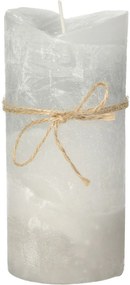 Świeca Dorotea 15 cm grey cristal