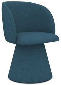 Niebieskie krzesło do jadalni Maia - Makamii