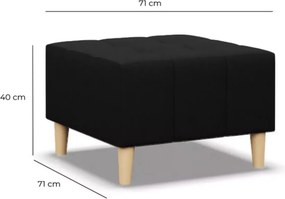 Pufa Victoria – elegancka pufa do salonu i sypialni