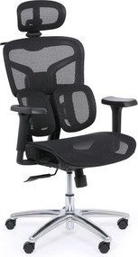 Krzesło biurowe VELAR, czarna