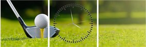 Obraz - Golf (z zegarem) (90x30 cm)