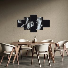 Obraz - Spojrzenie w lustro (125x70 cm)