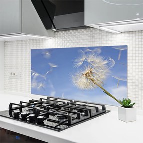 Panel Szklany do Kuchni Puszysty Dmuchawiec