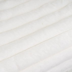 Biały koc z mikropluszu 130x160 cm Fur Velvet – Casa Selección