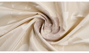 Beżowa zasłona żakardowa 140x245 cm Maura – Mendola Fabrics