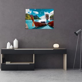 Obraz- Raj na ziemi (70x50 cm)