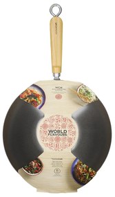 Patelnia WOK z powłoką nieprzywierającą Kitchen Craft Oriental, ⌀ 30 cm