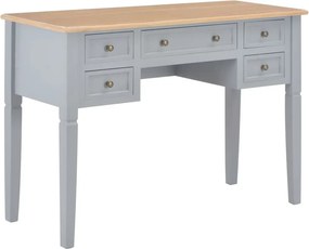 Szare minimalistyczne biurko do gabinetu P9-W26