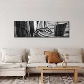 Obraz - Łódź na uwięzi (170x50 cm)