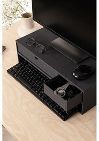 Kartonowy organizer na dokumenty z szufladką Ted Canvas Paper Laminate – Bigso