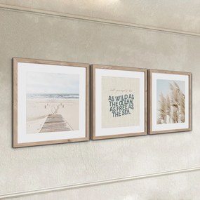 Obrazy zestaw 3 szt. 30x40 cm Seaside – Styler