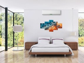 Obraz - Woda i ogień (125x70 cm)