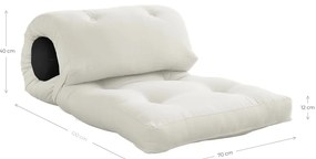 Szarobeżowy materac futon 70x200 cm Wrap Beige/Dark Grey – Karup Design