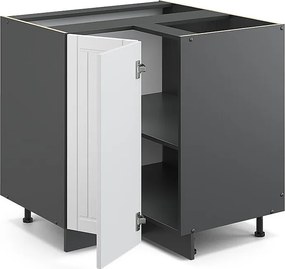 Szafka narożna biały domek wiejski 80.5x60x82 fame-line