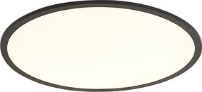 Inteligentny panel LED czarny 60 cm ze ściemnianiem LED Dim to Warm i pilotem - Knob