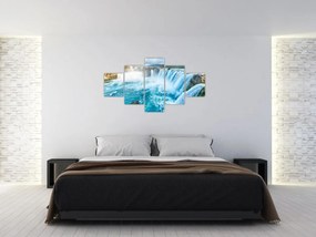 Obraz - Wodospad Godafoss (125x70 cm)
