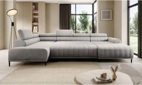 Narożnik CALDO XL Lewostronny z funkcją spania wolnostojąca w tkaninie RUN AGAIN 80 WERSAL