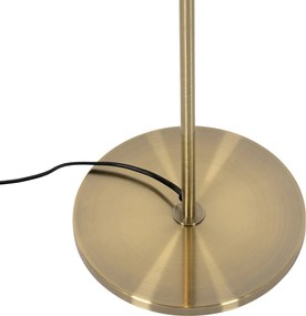 Nowoczesna lampa podłogowa brązowa 3-światłowa - Jeana