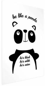 Plakat Panda 21x30 cm bez ramy z marginesem ARTGEIST B