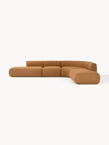 Narożna sofa modułowa Bouclé Sofia (4-osobowa)