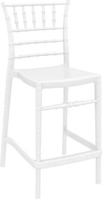 Hoker restauracyjny Chiavari Bar 65 z wysokim oparciem