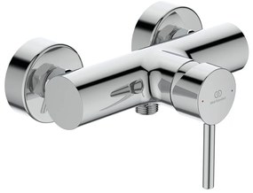 Prysznicowa bateria ścienna w kolorze srebra z połyskiem Ceraline – Ideal Standard