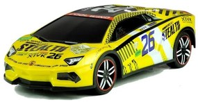 Auto zdalnie sterowane sportowe pilot r/c żółte