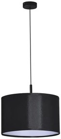 Czarna nowoczesna lampa wisząca abażurowa - S963 W2-D27