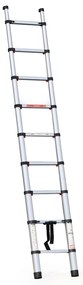 Teleskopowa drabina aluminiowa PROFI, 2,6 m, 9 szczebli