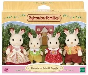 Sylvanian Families Rodzina „chocolate” królików, nowa
