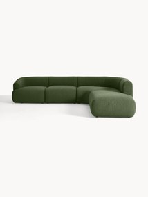 Narożna sofa modułowa Bouclé Sofia (4-osobowa)