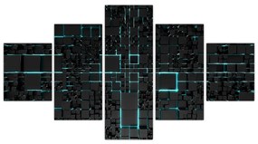 Obraz - Interfejs technologiczny (125x70 cm)